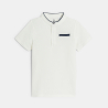 Polo manches courtes blanc Garçon Polo manches courtes blanc Garçon