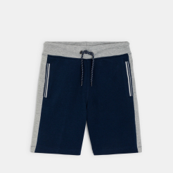 شورت برمودا من الميلتون باللون الأزرق الداكن للأولاد