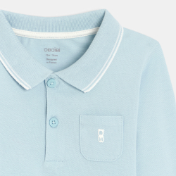 Polo piqué uni manches...