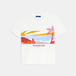 T-shirt manches courtes...