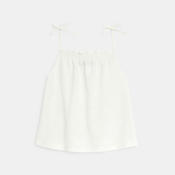 Débardeur uni à fines...