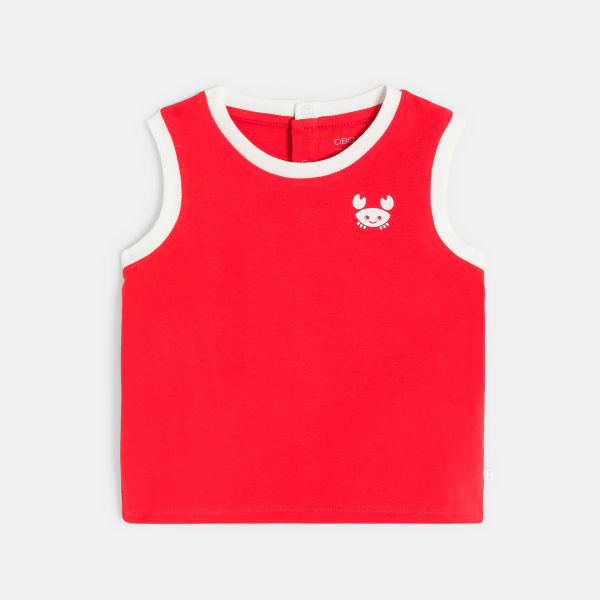 قميص داخلي من الجيرسيه للصبي الرضيع قميص داخلي من الجيرسيه للصبي الرضيع