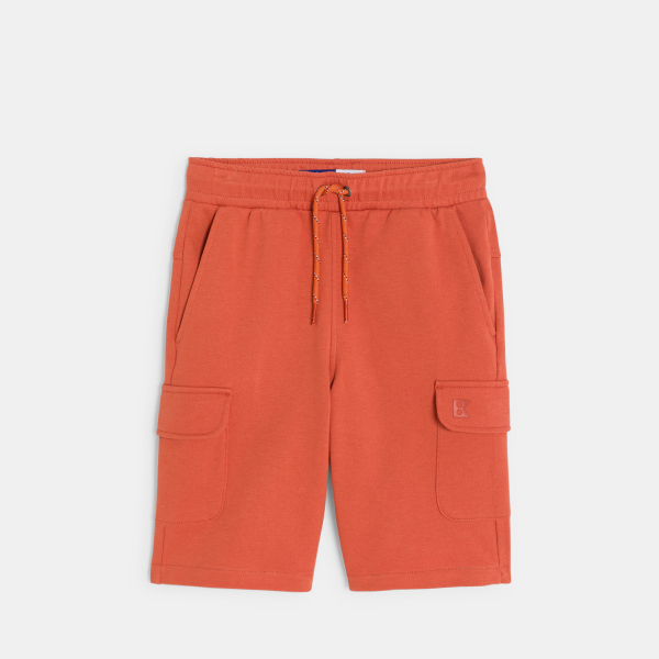 شورت برمودا بنمط كارغو من الميلتون باللون البرتقالي للأولاد شورت برمودا بنمط كارغو من الميلتون باللون البرتقالي للأولاد
