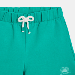 Short en molleton uni vert...