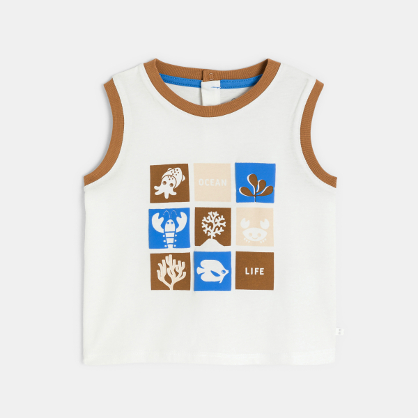 Débardeur jersey bébé garçon Débardeur jersey bébé garçon