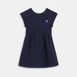 Robe manches courtes cœur...