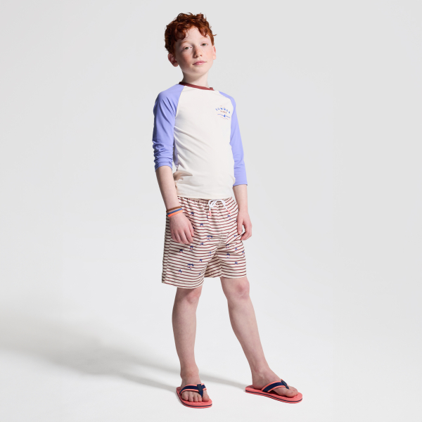 شورت سباحة مقلم عليه نقش أشجار النخيل للأولاد شورت سباحة مقلم عليه نقش أشجار النخيل للأولاد