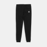 Pantalon de jogging en molleton noir garçon Pantalon de jogging en molleton noir garçon
