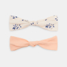 Headband nœud fantaisie rose bébé fille (lot de 2) Headband nœud fantaisie rose bébé fille (lot de 2)