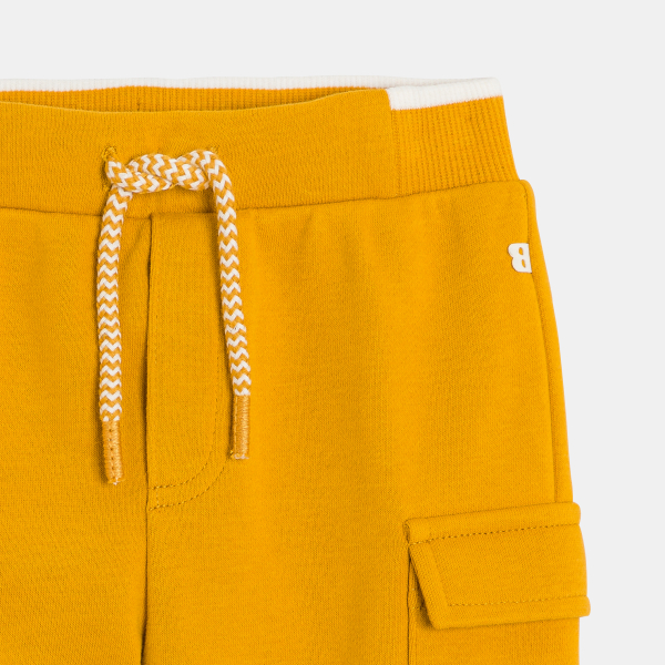 بنطلون رياضي من الميلتون، اللون أصفر، للطفلة الصغيرة بنطلون رياضي من الميلتون، اللون أصفر، للطفلة الصغيرة