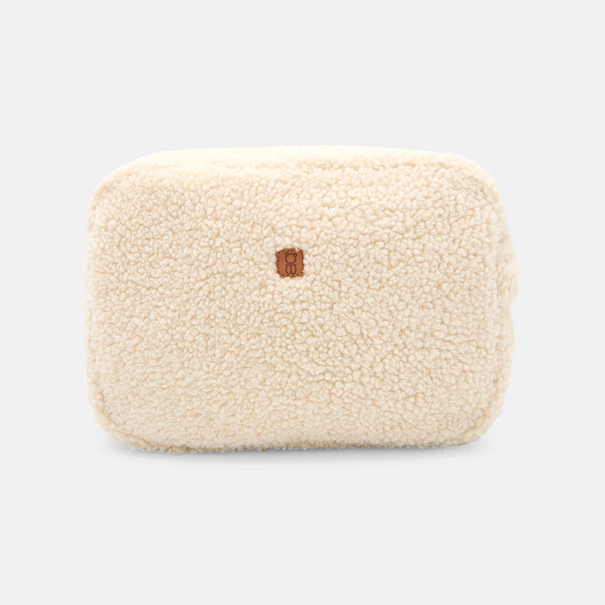 Trousse zippée moumoute rose bébé fille Trousse zippée moumoute rose bébé fille