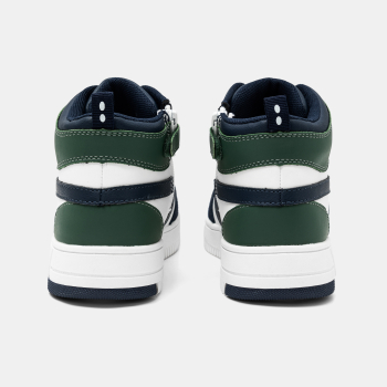 حذاء رياضي برقبة عالية للأولاد للمشي أخضر اللون