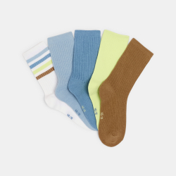 Chaussettes de couleur (lot de 5) Garçon