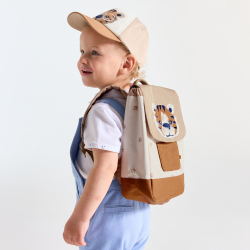 Sac à dos tigre marron bébé garçon
