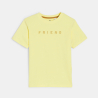 تيشيرت بأكمام قصيرة مطبوع عليه كلمات، باللون الأصفر للأولاد تيشيرت بأكمام قصيرة مطبوع عليه كلمات، باللون الأصفر للأولاد