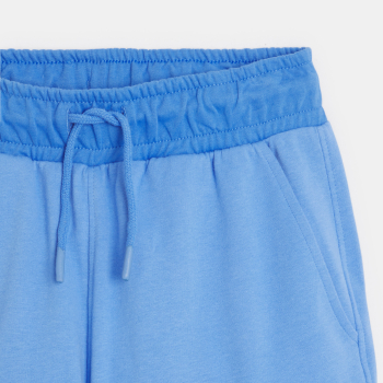 شورت برمودا كارجو أزرق من قماش الميلتون للأولاد، أزرق اللون