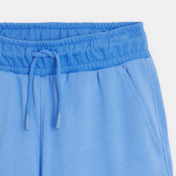 شورت برمودا كارجو أزرق من قماش الميلتون للأولاد، أزرق اللون شورت برمودا كارجو أزرق من قماش الميلتون للأولاد، أزرق اللون