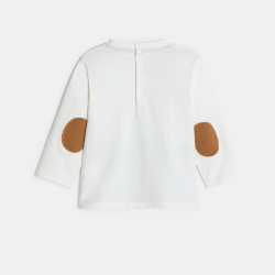 تيشيرت بأكمام طويلة، أزرق...