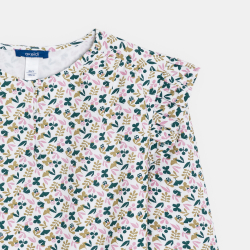 Robe ceinturée imprimée...