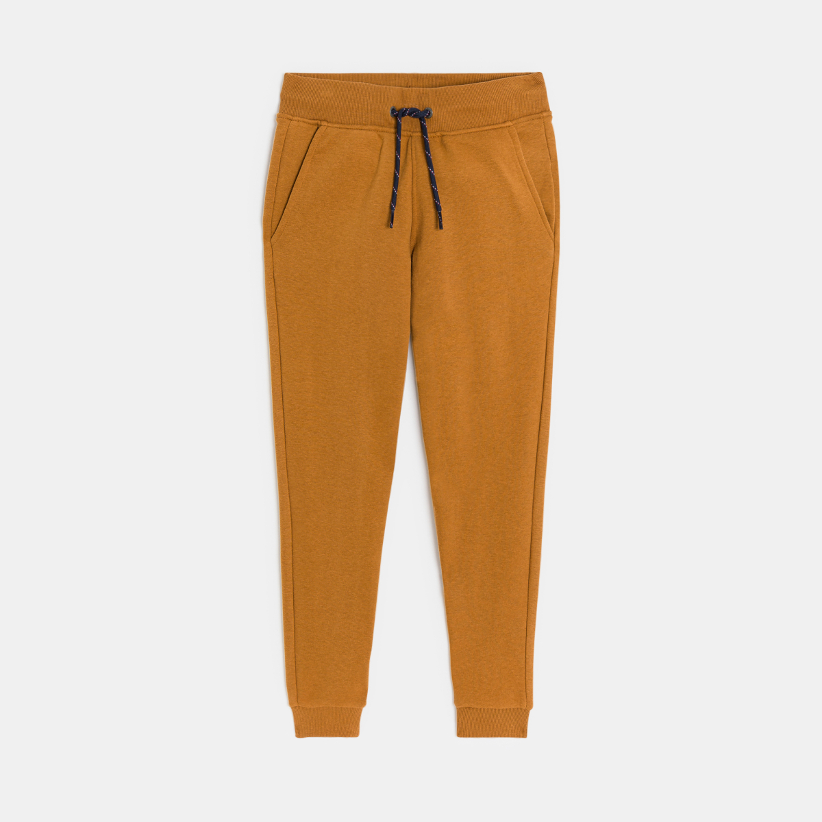 Pantalon de jogging en molleton marron Garçon Pantalon de jogging en molleton marron Garçon
