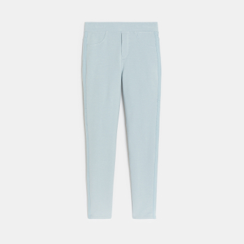 بنطلون جينز ميلانو سادة من الجيرسيه، أزرق فاتح