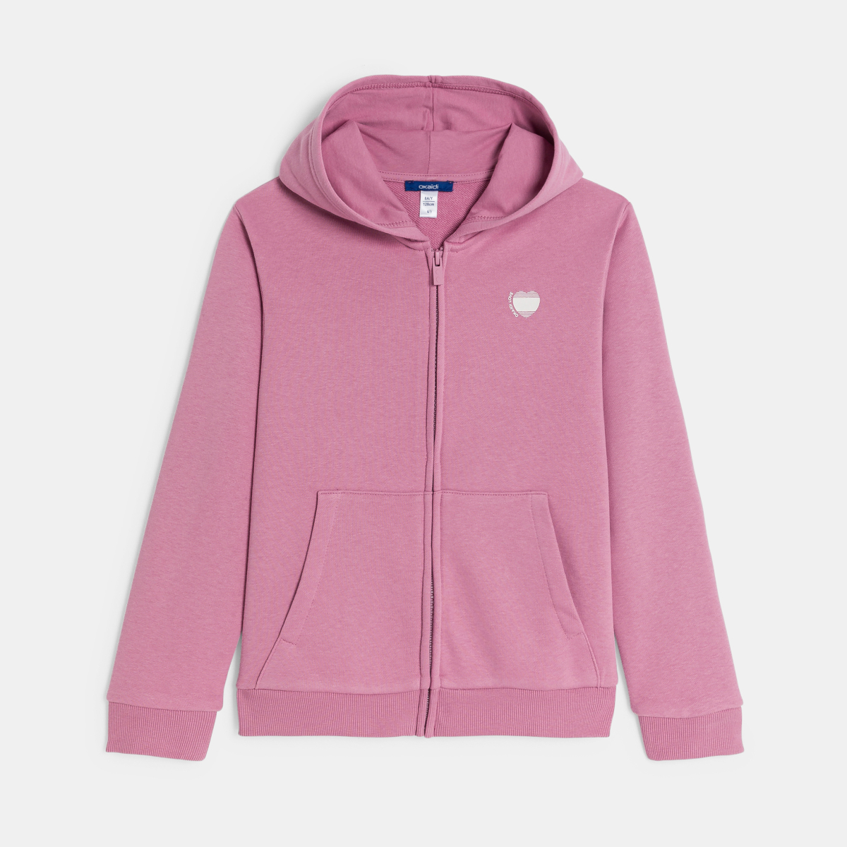 Sweat-shirt à capuche rose Fille Sweat-shirt à capuche rose Fille