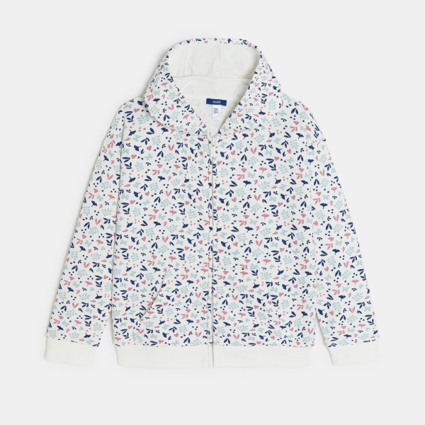 Sweat-shirt à capuche imprimé Fille Sweat-shirt à capuche imprimé Fille