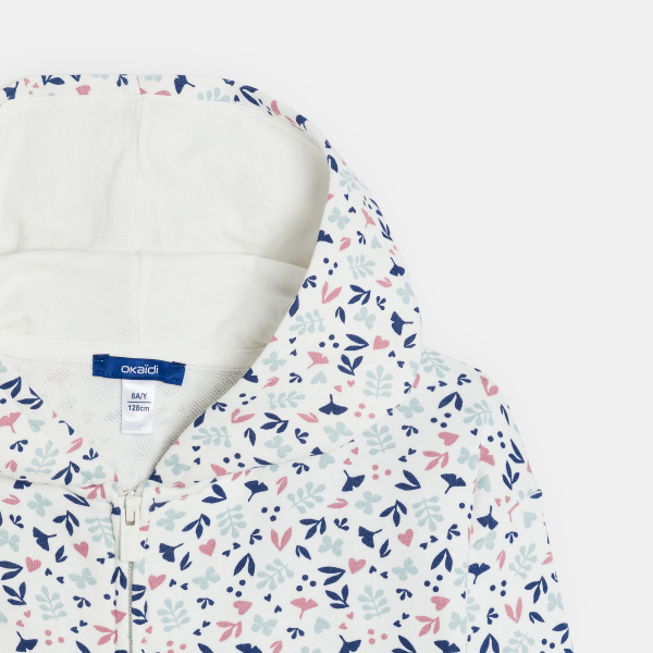 سويت شيرت بغطاء رأس مطبوع عليه، للفتيات سويت شيرت بغطاء رأس مطبوع عليه، للفتيات