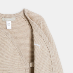 أفرول طويل من قماش التريكو،...