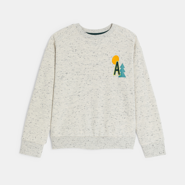 سويت شيرت مرقط، من الصوف، للأولاد سويت شيرت مرقط، من الصوف، للأولاد