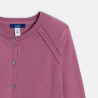 كارديغان بنسيج رفيع، وباللون الوردي كارديغان بنسيج رفيع، وباللون الوردي