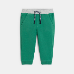 Pantalon jogging vert bébé garçon