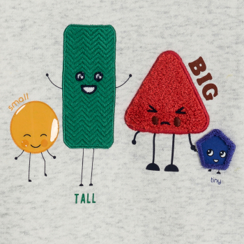 سويت شيرت رمادي اللون للأولاد