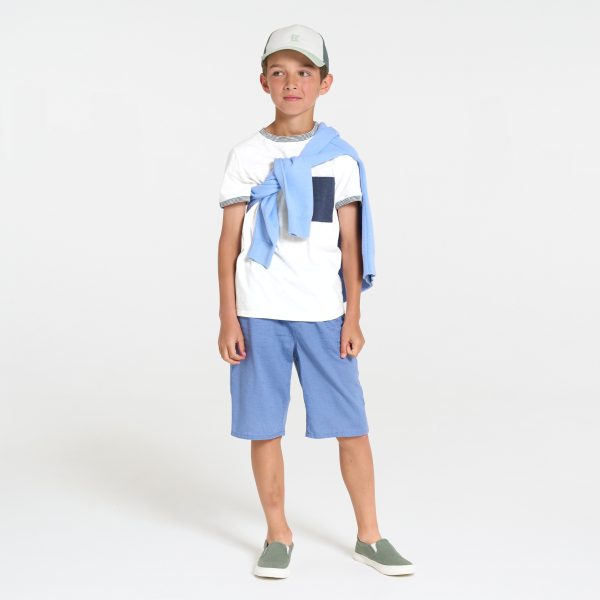 تي شيرت مخطط من الجيرسيه بيكيه تي شيرت مخطط من الجيرسيه بيكيه