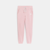 Jogging en molleton uni rose Fille Jogging en molleton uni rose Fille