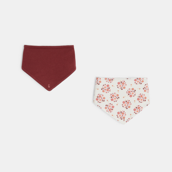 Bavoirs bébé motifs floraux Bavoirs bébé motifs floraux