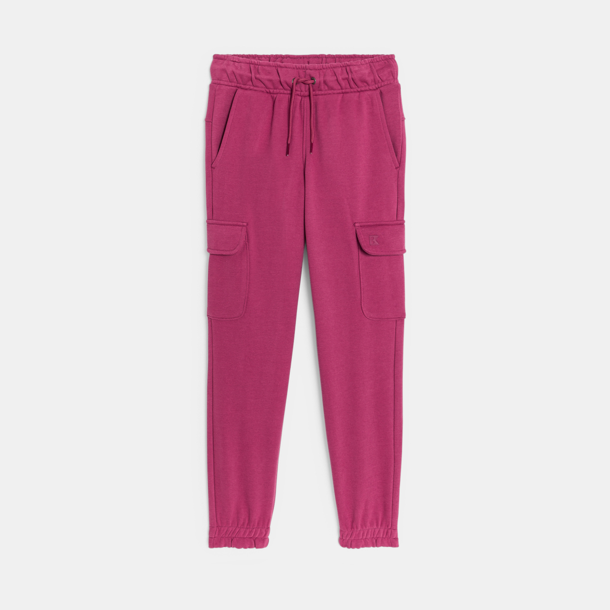 Pantalon de jogging cargo uni Fille Pantalon de jogging cargo uni Fille