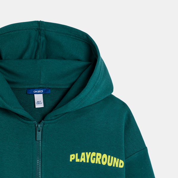 Sweat-shirt garçon vert Sweat-shirt garçon vert