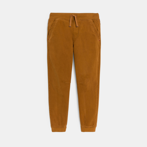 Pantalon Jogger garçon marron Pantalon Jogger garçon marron