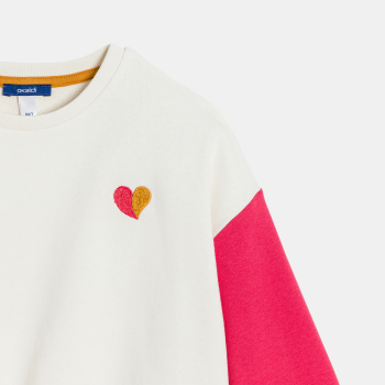 سويت شيرت ميلتون باللون الرمادي للفتيات