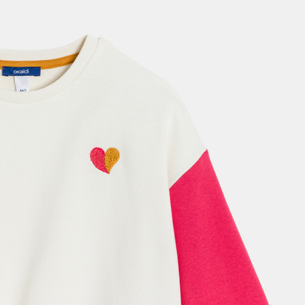 سويت شيرت ميلتون باللون الرمادي للفتيات سويت شيرت ميلتون باللون الرمادي للفتيات