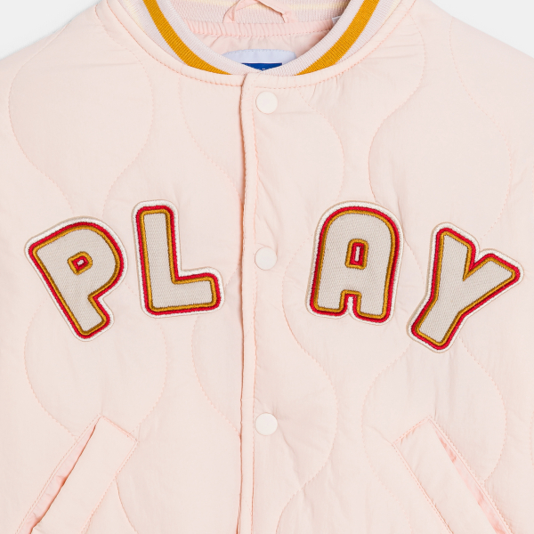 Blouson fille rose Blouson fille rose