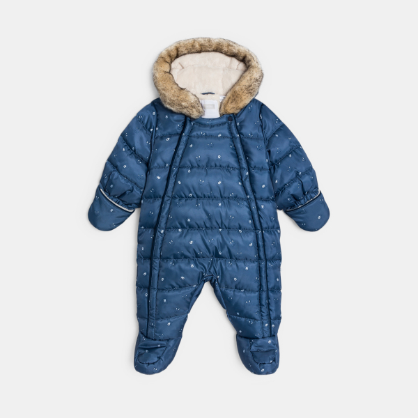 أفرول فرو أزرق اللون للطفل أفرول فرو أزرق اللون للطفل