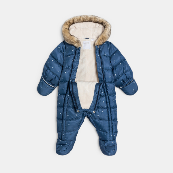 أفرول فرو أزرق اللون للطفل أفرول فرو أزرق اللون للطفل