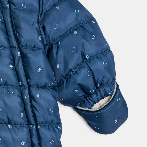 أفرول فرو أزرق اللون للطفل أفرول فرو أزرق اللون للطفل