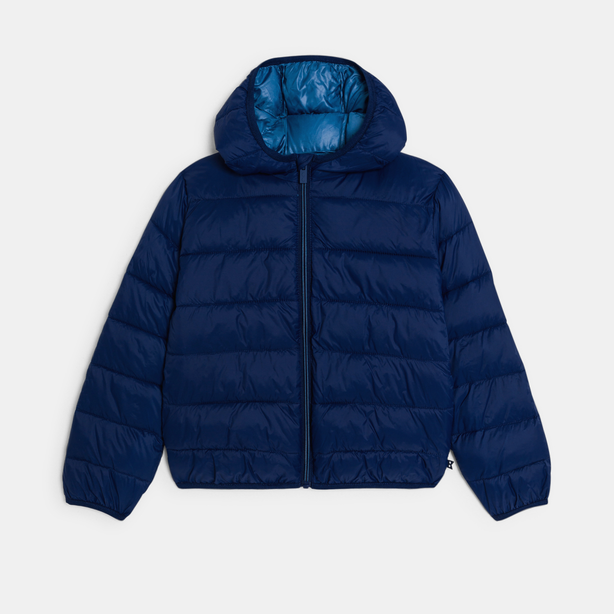 معطف منفوخ، باللون الأزرق للفتيان معطف منفوخ، باللون الأزرق للفتيان