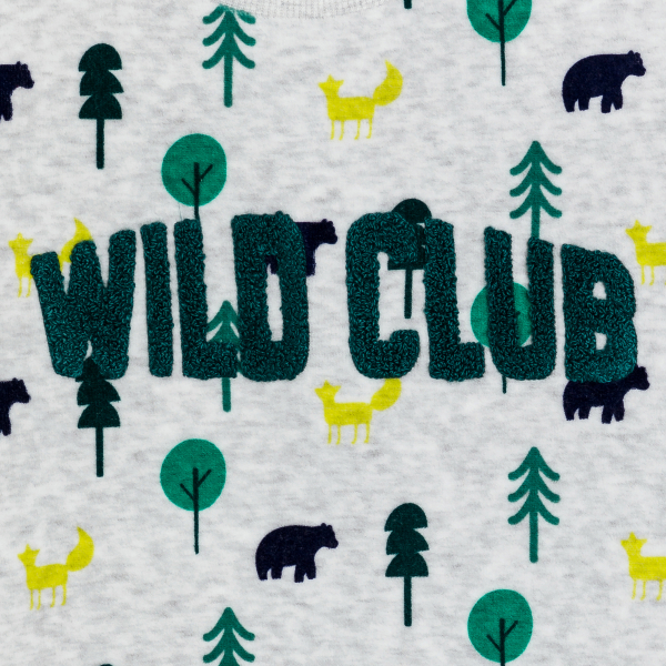 بيجاما قطعتان مخملية مطبوع عليها بطة، اللون أزرق، للأولاد بيجاما قطعتان مخملية مطبوع عليها بطة، اللون أزرق، للأولاد