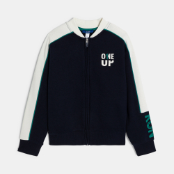 Sweat-shirt en molleton...