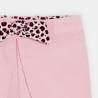 Short à pans velours côtelé rose clair bébé fille Short à pans velours côtelé rose clair bébé fille