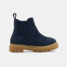 Boots chelsea cuir bleu marine bébé garçon Boots chelsea cuir bleu marine bébé garçon